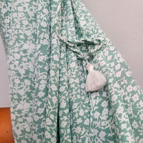 Faithfull the Brand Faithful The Brand Women's Chiara True Wrap Seafoam … - Picture 7 of 10